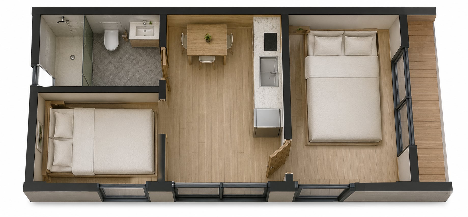 Plan d’aménagement Executive Two