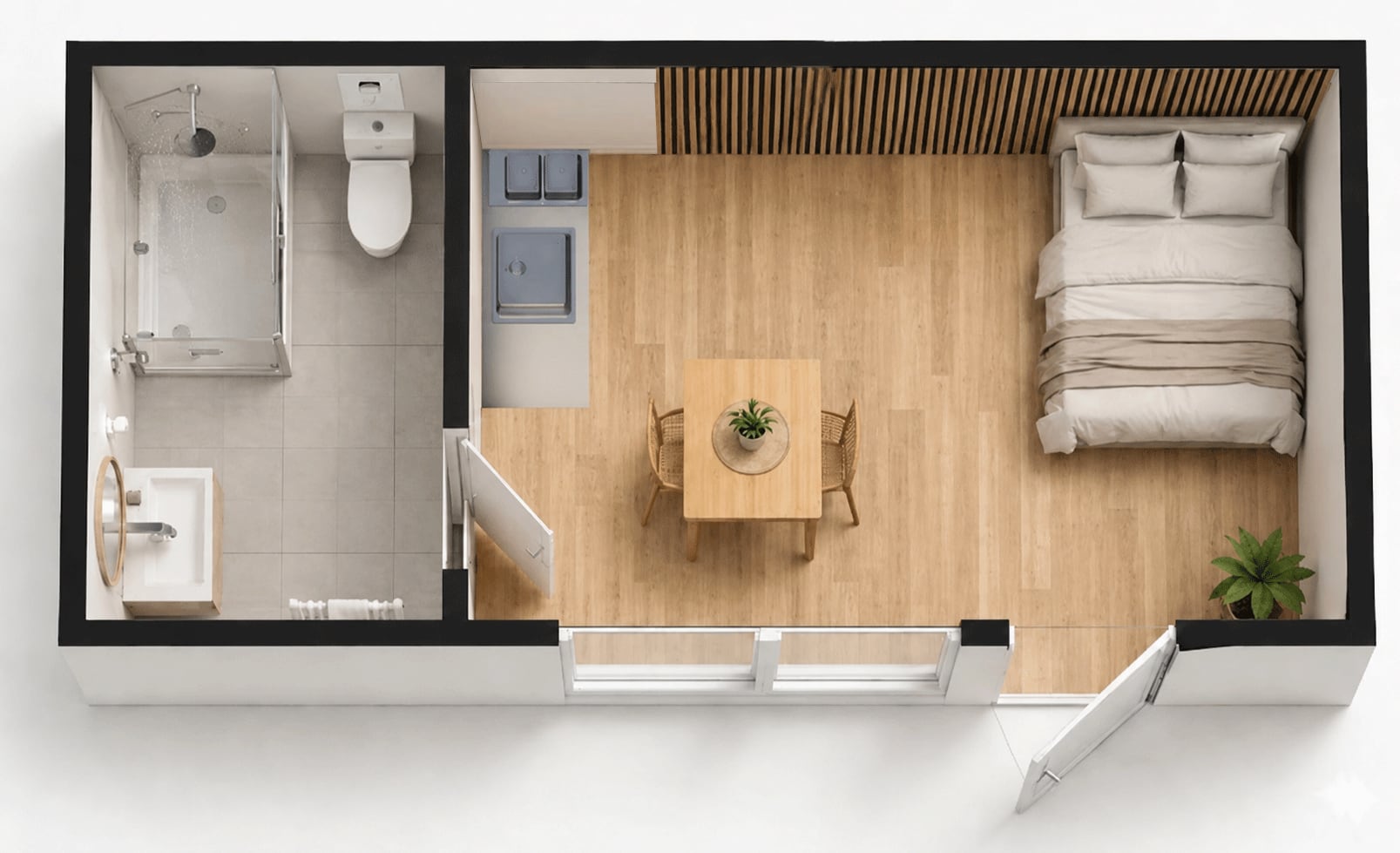 Plan d’aménagement Loft