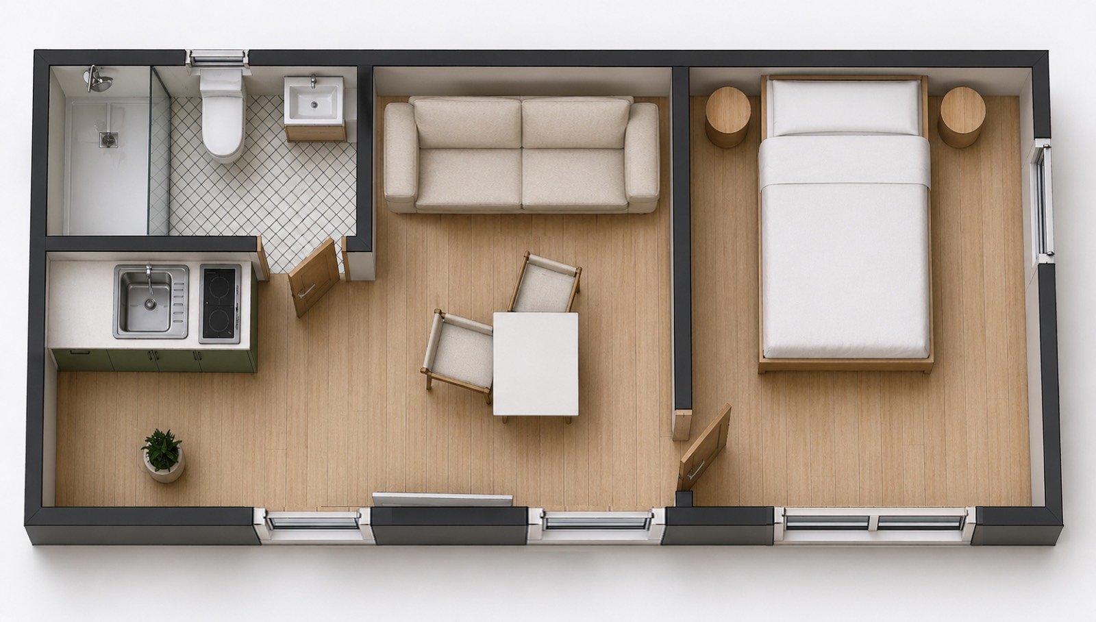 Plan d’aménagement Prestige One